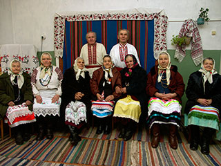 Grechkyne village. Folk choir "Oberigh". Krolevets region, Sumy province, Ukraine