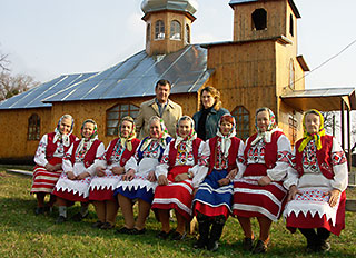 Near the Mutyn village church