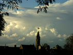 Sunset and roofs in Maastricht. The Netherlands. Volodymyr Kurylenko - www.volod.com.ua